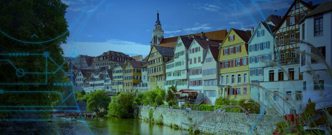 Tübingen bunte Häuser